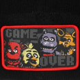 thumbnail image 5 of Gorro unisex Five Nights At Freddy's Game Over negro, 5 of 5
