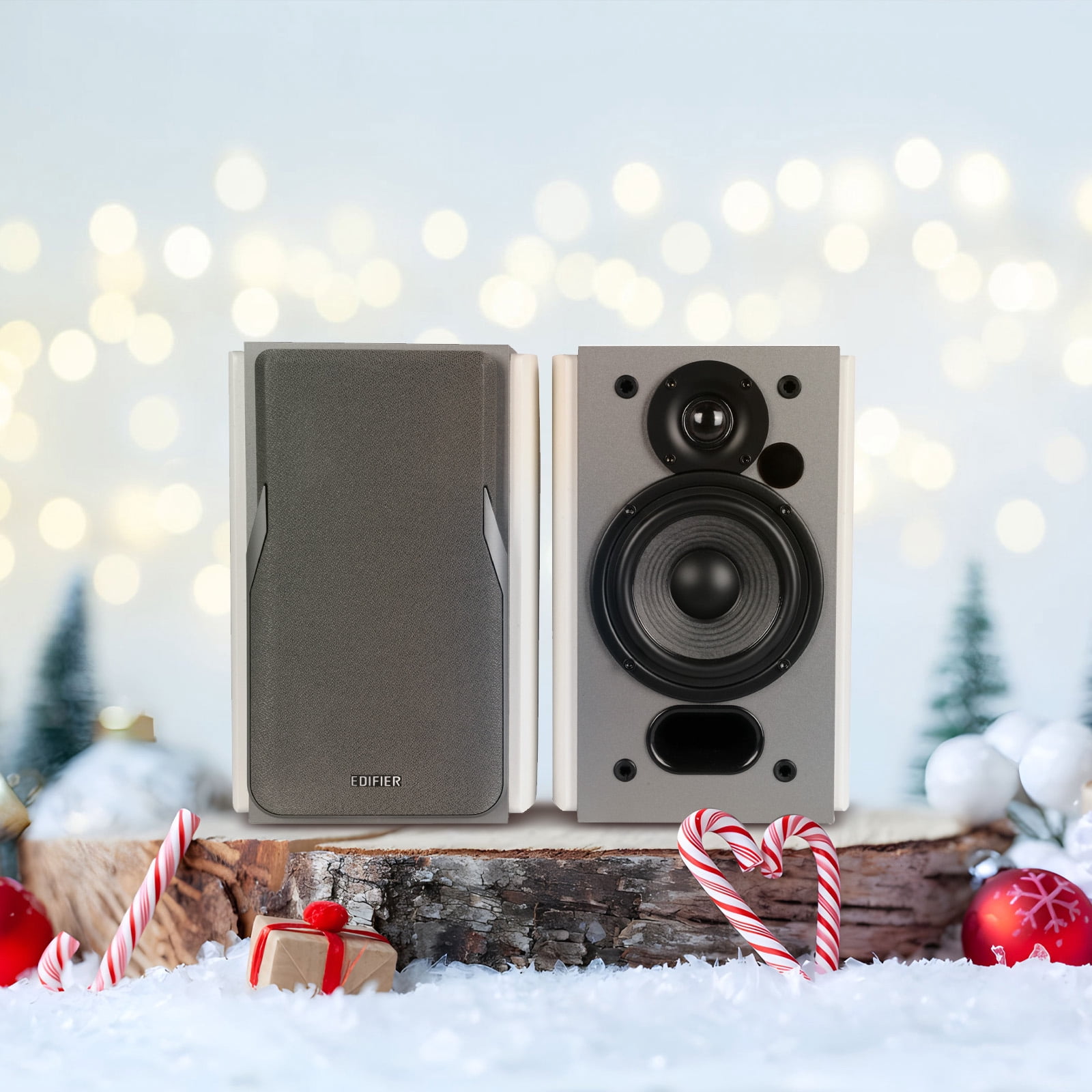 Edifier R1380DB Active Bluetooth Bookshelf Speakers - Optical/Coaxial Input -...