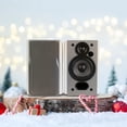 thumbnail image 2 of Edifier R1380DB Active Bluetooth Bookshelf Speakers - White, 2 of 2