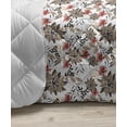 thumbnail image 3 of Sheep Down Alternative Comforter, Cheerful Pattern with Funny Cartoon Style Sheep Characters with Big Smiles and Stars, Microfiber Quilt for All Season, 5 Sizes, Multicolor, by Ambesonne, 3 of 3