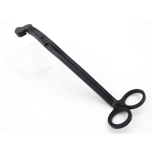 PIX-LINK Candle Wick Trimmer Set Candle Snuffers cortador tijeras de acero inoxidable Clippers Wick Clippers Herramientas (Negro, 1) PIX-LINK Otras necesidades diarias