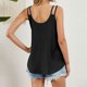 thumbnail image 5 of Camiseta sin mangas estampada para mujer: camiseta informal de cuello redondo y corte corto, 5 of 6