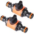 thumbnail image 1 of Set of 2 garden hose quick connectors, 1 of 2