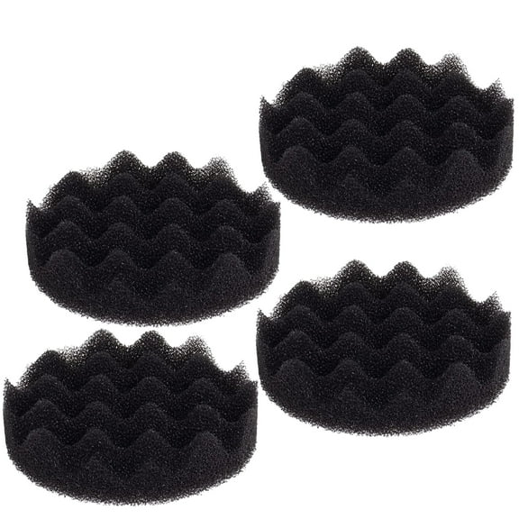 Qzbhct 4 Pcs Aquarium Bio Foam Filter Pads for Fluval FX4 / FX5 / FX6 Canister Filtration Systems