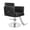 Black, variant on Lorelo Hair Salon Chair, Stylist Chair with Heavy Duty Hydraulic Pump, 360 Degrees Rolling Swivel Hair Salon Chair, Beauty Salon Chair Equipment, Max Load Weight 330 Lbs