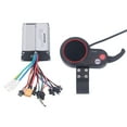 thumbnail image 1 of Controlador de motor de bicicleta eléctrica sin escobillas de 350 W CC, controlador de onda sinusoidal para silla de ruedas y scooter eléctrico, voltaje de funcionamiento de 36 V., 1 of 14
