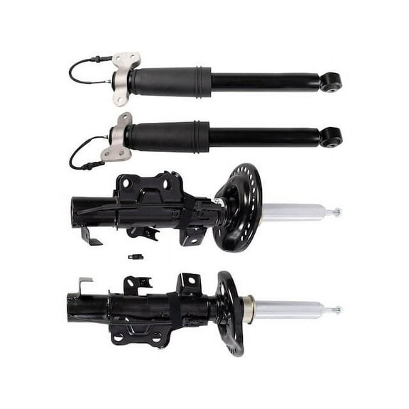 Front and Rear Suspension Strut and Shock Absorber Assembly Kit 4 Piece - Compatible with 2013 - 2016 Cadillac ATS Premium RWD 2014 2015