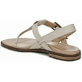 thumbnail image 3 of Vionic Women's Cora Toe Post Slingback Sandal Cream 10W, 3 of 5