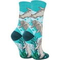 thumbnail image 3 of OoohYeah Women’s Funny Saying Crazy Crew Socks, Cool Novelty Manatees Comfort Cotton Socks, Floaty Potato, 3 of 3