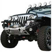 ARIES AL15600 07-13 JK & JK8 FRONT REPLACEMENT BUMPER - ALUMALITE - BLACK