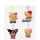 thumbnail image 2 of MINISO Anime Hello Kitty Kuromi muñeca llavero relleno piel oscura serie Hawaii juguetes de dibujos animados bolsa dijes regalos de vacaciones, 2 of 5