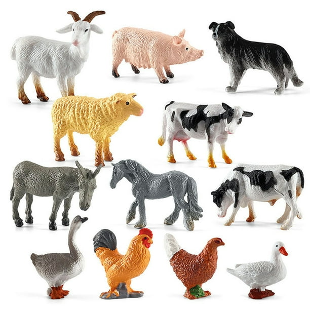 Figura Corral Granja Vida Silvestre para Niñas Y Pequeños (aves Corral)
