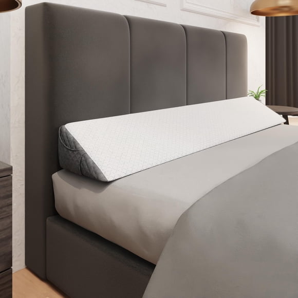 Almohada con forma de cuña Kölbs Bed, relleno de huecos en forma de cuña, tamaño doble