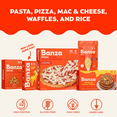 thumbnail image 6 of Banza Four Cheese Pizza from Chickpeas - High Protein, Gluten Free, Lower Carb Frozen Pizza, 11oz, 6 of 7
