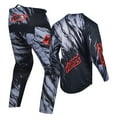 thumbnail image 2 of Willbros Motocross Jersey Pant Combo Mens Women Dirt Bike MX Grey Gear Set Off-road Racewear Riding Racing (Jersey Adult L/Pants W34), 2 of 7