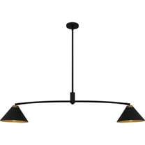 Quoizel Lighting - Alscott - 2 Light Linear Chandelier-11.75 Inch Tall and 52