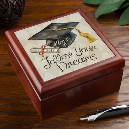 Personalized Follow Your Dreams Keepsake Box (Best Friend Keepsake Box)