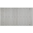 thumbnail image 3 of Modway Maine 63" Aluminum Patio Dining Table in White/Light Gray, 3 of 3