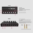 thumbnail image 5 of Compact 6-Channel Audio Mixer Ultra Low Noise, High Performance Stereo Mixer for Guitars, Bass, Keyboards, 5 of 5