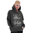 thumbnail image 5 of Hot Mess White Dress Bachelorette Hoodie Sweatshirt Women Brisco Brands 4X, 5 of 6