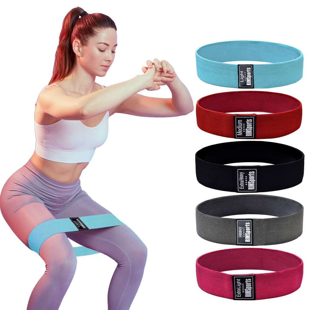 Thigh Hip Resistance Loop Set Booty Exercise Resistance Bands-Light Medium Heavy Thigh Hip Resistance Loop Set Booty Exercise Resistance Bands-Light Medium Heavy