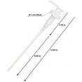 thumbnail image 3 of 2 Pack-White Gallon Pump Dispenser, For Soap, Sanitizer, Mayo, Bottles/Container, 3 of 5