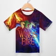 thumbnail image 3 of Wings Of Fire WOF Kid's T-Shirt Short Sleeve T-Shirt Tops Summer Tee Shirt for Boys Girls 130CM, 3 of 8