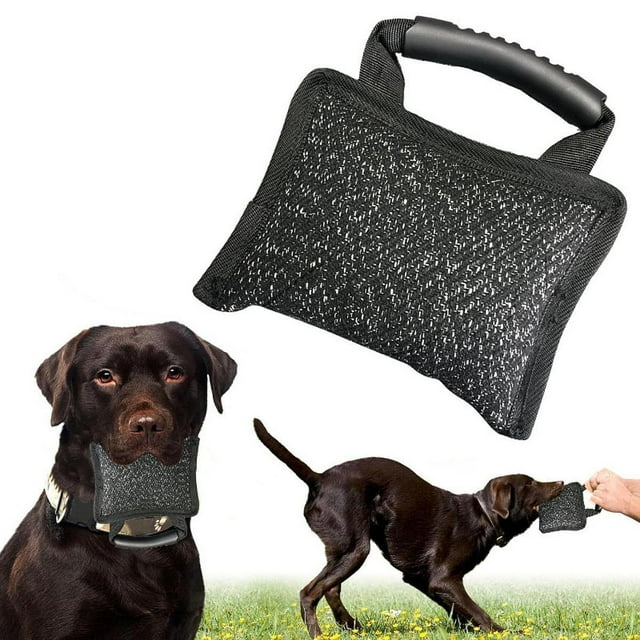 Almohada para mordeduras de perro, suministros de entrenamiento para perros, equipo resistente a las mordeduras, fácil de usar, portátil, práctico con