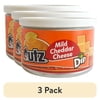 (3 pack) Utz Mild Cheddar Cheese Dip, 9 oz Canister