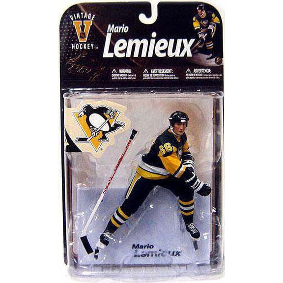 Mario Lemieux Action Figure Black Jersey Sports Picks Legends Series 8