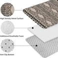 thumbnail image 5 of Boho Black and White Ethnic Pattern Bathroom Rugs Sets 3 Piece,Toilet Cover Set,Absorbent Non Slip Bathroom Mats Sets with U-Shaped Contour Rug Toilet Rug Set, 5 of 5