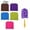 E, variant on Hovilon 360° Duster Replacement Heads - Reusable Wet and Dry Duster Cloth Cover, Compatible Feather Dusters, Effective Dust Removal Washable Cleaning Accessory for Home Cleaning, 4PC Send the Pole