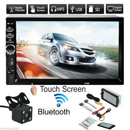 Wireless bluetooth Touch Screen HD Player TV Car MP5 MP3 Stereo Audio Radio Player 7