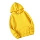 thumbnail image 1 of Sonducket Unisex Womem Hombres Algodón Color sólido Sudadera con cordón Sudadera con capucha Camisetas Amarillo L Sonducket AP000776-27, 1 of 6