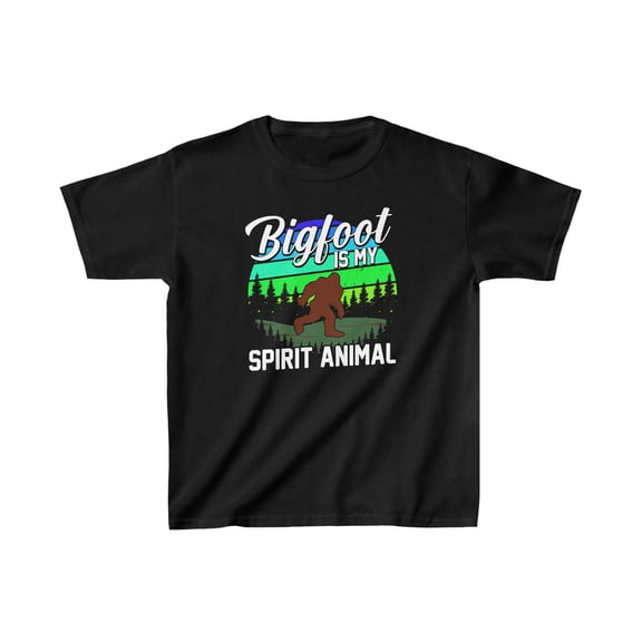 Bigfoot is my Spirit Animal Kids Heavy Cotton™ Tee