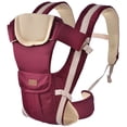 thumbnail image 3 of Mochila portabebés ajustable para recién nacido, portabebés, tipo de sujeción frontal, maternidad, 3 of 4
