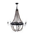 thumbnail image 1 of 35.5" x 35.5" x 47" 8 Bulbs, Large, Rope - Pendant Lamp, 1 of 1