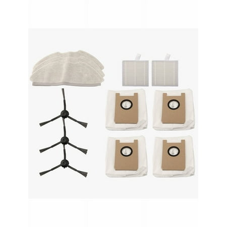 

Compatible Sweeping Robot Accessories for T20+: Side Brush Filter Mop Dust Bag