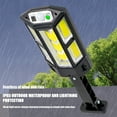 thumbnail image 4 of Xihbxyly Luces Solares con Sensor de Movimiento, 59 Cuentas Cob, 3 Modos de Iluminación, Luces de Seguridad para Pared Exterior, Impermeables Ip55, para Puerta de Entrada, Patio y Jardín, Fácil Insta, 4 of 7