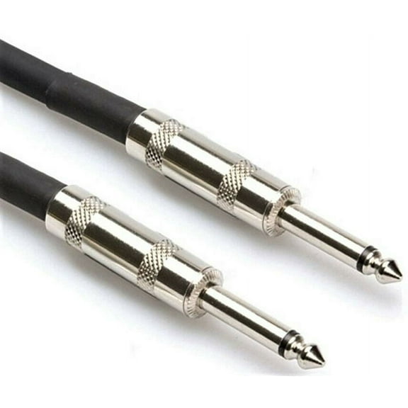 MR DJ MR SKJ-603 Speaker Cable Wire 1/4 in inch TS to Same 3 feet