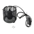 thumbnail image 1 of Shade de lámpara de reptiles, emisor de calor de cerámica, 200W, accesorios de reptiles, cubierta de lámpara de calentador para mascotas tortuga de, 1 of 10