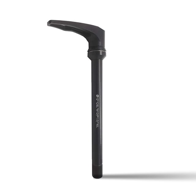 Greeniant Pincho de bicicleta de aleación de aluminio a través de la horquilla de la rueda trasera pinchos de bicicleta Manual ligero Ciclismo 124 mm