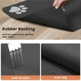 thumbnail image 4 of Pet Feeding Mat-Absorbent Pet Placemat for Food and Water Bowl, with Waterproof Rubber Backing, Quick Dry Water Mat for Dog Cat, 4 of 7