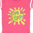 thumbnail image 4 of Inktastic I Love My Pappy Sun and Rainbow Letters Boys or Girls Baby Bodysuit, 4 of 5