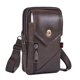 thumbnail image 1 of Bolso de hombro para teléfono ligero de cuero genuino retro, bolso de cintura para hombre, bolso de hombro vertical de piel de vaca, bolso de mochila pequeña, 1 of 6