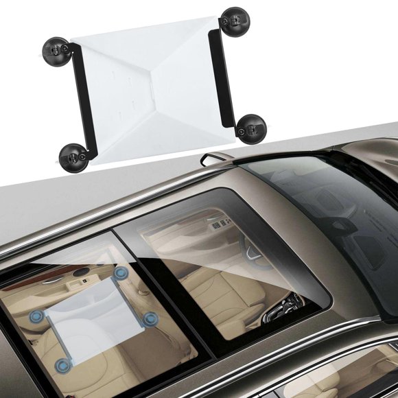 la taza de succión del techo solar con botes de succión RVS Ventana del automóvil Soporte del techo del vehículo Portable Adjunto del