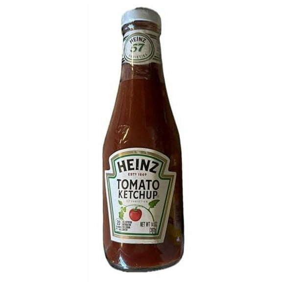 Heinz Classic Glass Ketchup Bottles Kosher Ketchup Bottles 14 Oz Each Pack of 2