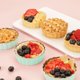 thumbnail image 4 of Mini sartenes para tartas redondas, mini moldes para tartas de queso, parte inferior extra&iacute;ble, mini moldes para tartas para cupcakes, magdalenas, galletas, pasteles, latas de t LIFVCNT NA, 4 of 7