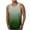 Mens Tank Tops Green, variant on S-6XL Tank Tops for Men Big & Tall Sleeveless T Shirts Plus Size Pullover Crewneck Casual Gradient Printed Athletic Workout Fitness Tees