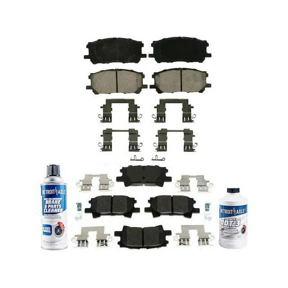 Brake Pad Set - Compatible with 2004 - 2006 RX330 Base 2005